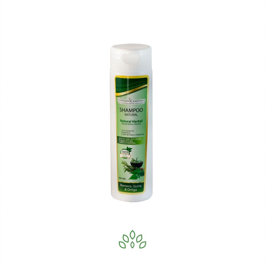 Shampoo Natural Romero, Quina y Ortiga Natural Conexion